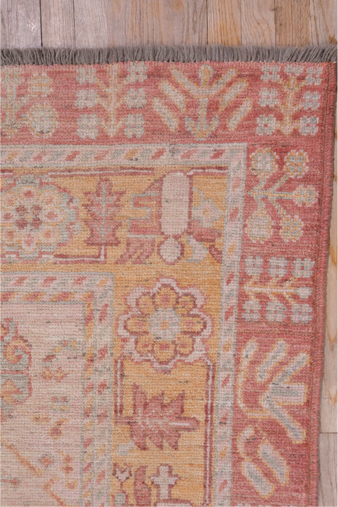 Vintage Oushak Area Rug (9' x 14')